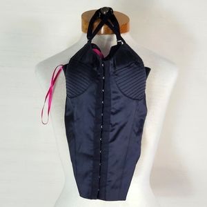 Black Corset Bustier size US Small